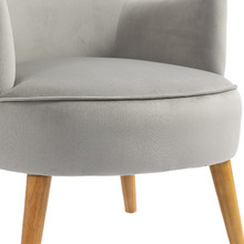 Caspian Velvet Accent Chair